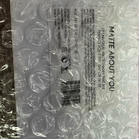 NWT LASH STEP Matte About You Eyeshadow Palette - Picture 3 of 3